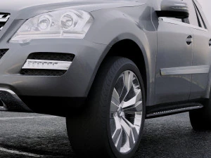 mercedes-benz ml class 2011 3D Model