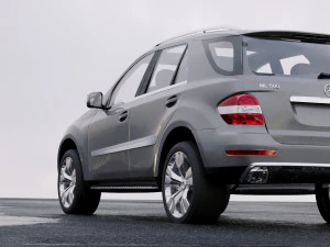 mercedes-benz ml class 2011 3D Model