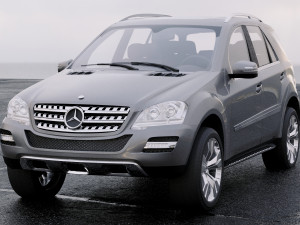 mercedes-benz ml class 2011 3Dモデル