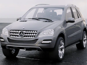mercedes-benz ml class 2011 3D Model