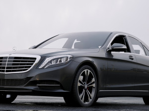 mercedes-benz s class 2014 3D Model