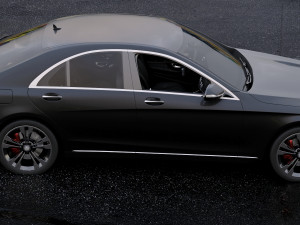 mercedes-benz s class 2014 3D Model