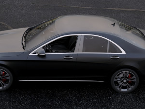 mercedes-benz s class 2014 3D Model