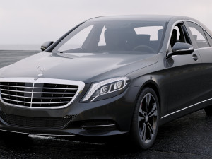mercedes-benz s class 2014 3D Model