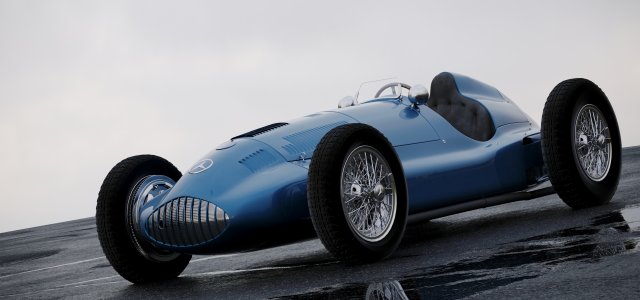 mercedes-benz w165 1939 3D Model .c4d .max .obj .3ds .fbx .stl .blend 
