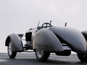 mercedes-benz ssk trossi roadster 1930 3D Model