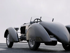 mercedes-benz ssk trossi roadster 1930 3D Model