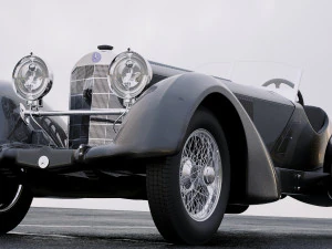 mercedes-benz ssk trossi roadster 1930 3D Model