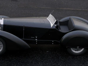 mercedes-benz ssk trossi roadster 1930 3D Model