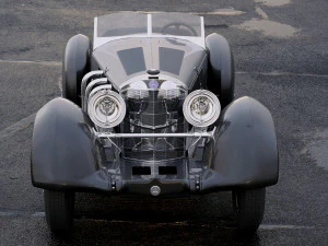 mercedes-benz ssk trossi roadster 1930 3D Model