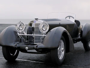 mercedes-benz ssk trossi roadster 1930 3D Model