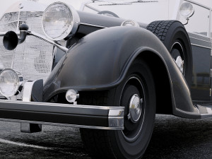 mercedes-benz 770k 1936 3D Model