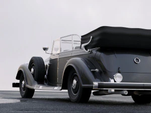 mercedes-benz 770k 1936 3D Model