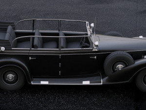 mercedes-benz 770k 1936 3D Model