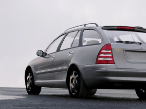 mercedes-benz c-class w203 estate 2005 3D Model