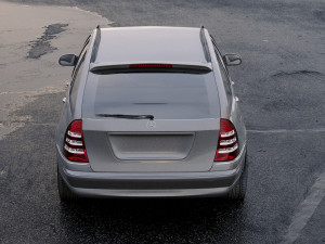 mercedes-benz c-class w203 estate 2005 Model 3D