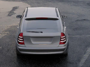 mercedes-benz c-class w203 estate 2005 3D Model