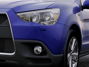 mitsubishi asx 2011 Model 3D