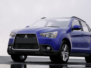 mitsubishi asx 2011 Model 3D