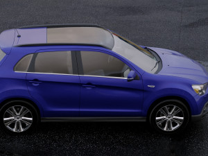 mitsubishi asx 2011 Model 3D