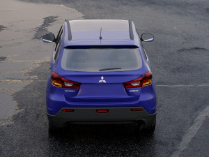 mitsubishi asx 2011 Model 3D