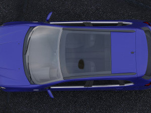 mitsubishi asx 2011 Model 3D