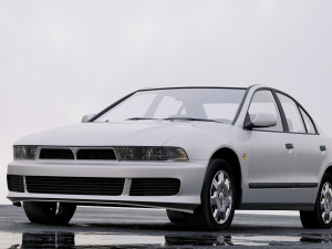 mitsubishi galant sedan 1996 Modelo 3D