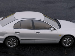 mitsubishi galant sedan 1996 Modelo 3D