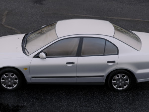 mitsubishi galant sedan 1996 Modelo 3D