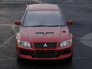 mitsubishi lancer evolution 2001 3D Model
