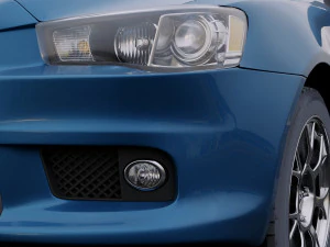 mitsubishi lancer evolution x 2009 3D Model