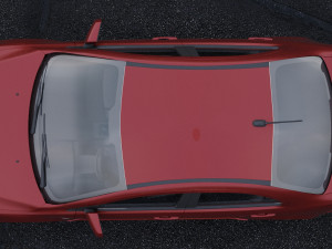 mitsubishi lancer sedan 2009 Model 3D