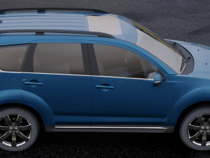 mitsubishi outlander gt 2010 3Dモデル