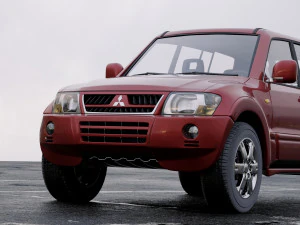 mitsubishi pajero wagon 2005 р.в 3D Модель