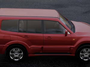 mitsubishi pajero wagon 2005 Modello 3D