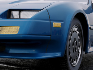 nissan 300zx z31 turbo 1983 Modelo 3D