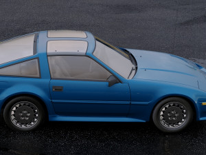 nissan 300zx z31 turbo 1983 Modelo 3D