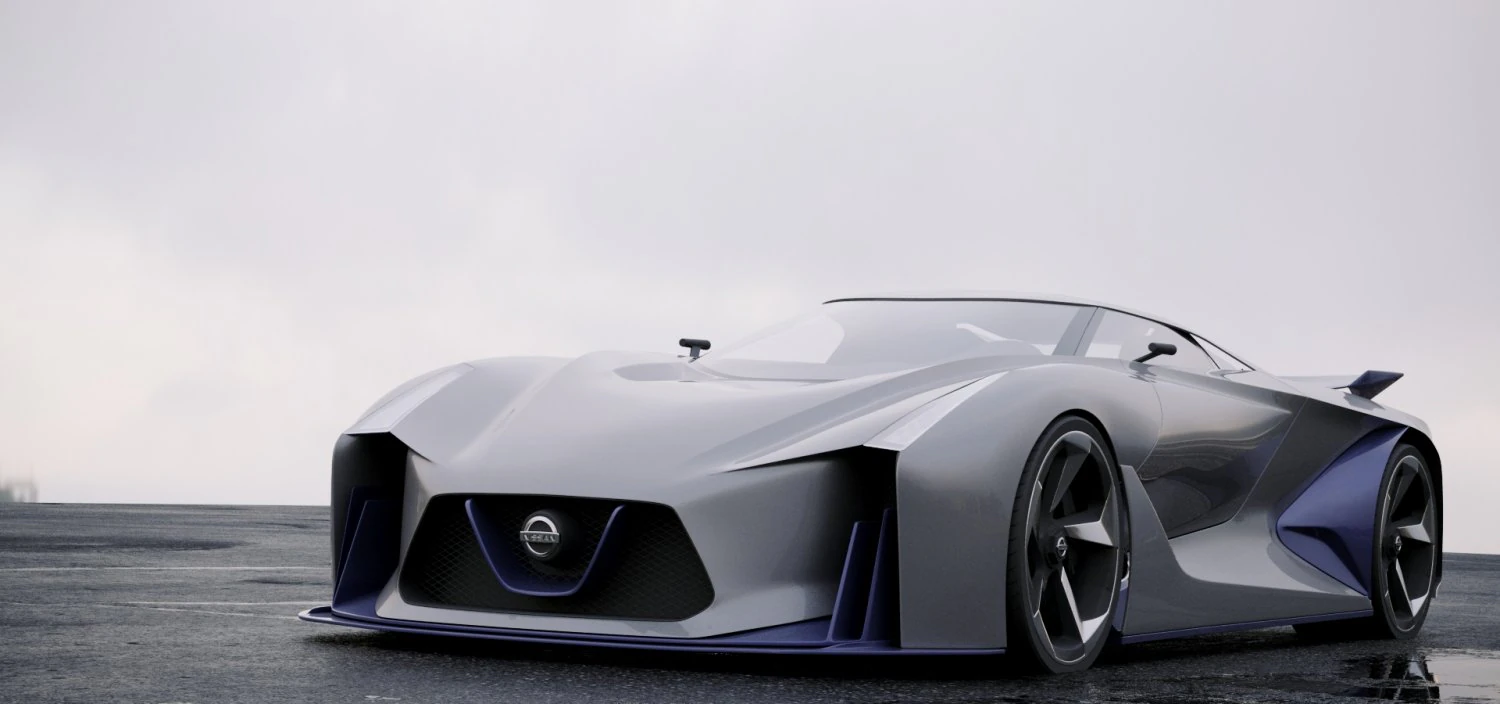 nissan vision gran turismo 2014 3D Model .c4d .max .obj .3ds .fbx .stl .blend