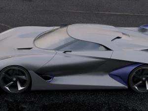 nissan vision gran turismo 2014 3D Model