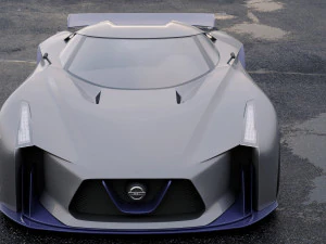 nissan vision gran turismo 2014 3D Model