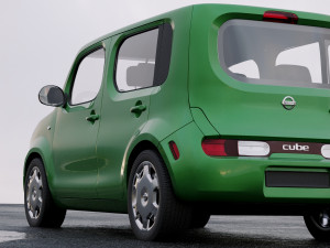 nissan cube 2010 Modelo 3D