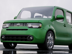 nissan cube 2010 Modelo 3D