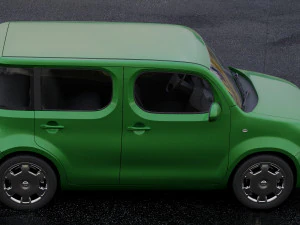 nissan cube 2010 3D Model