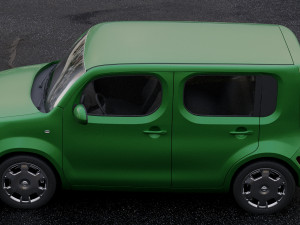 nissan cube 2010 Modelo 3D