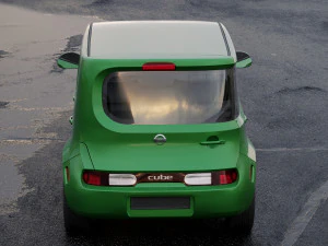 nissan cube 2010 3D Model