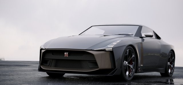 nissan gt-r50 2018 Modello 3D .c4d .max .obj .3ds .fbx .stl .blend 