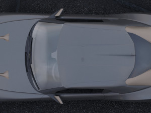 nissan gt-r50 2018 Modello 3D