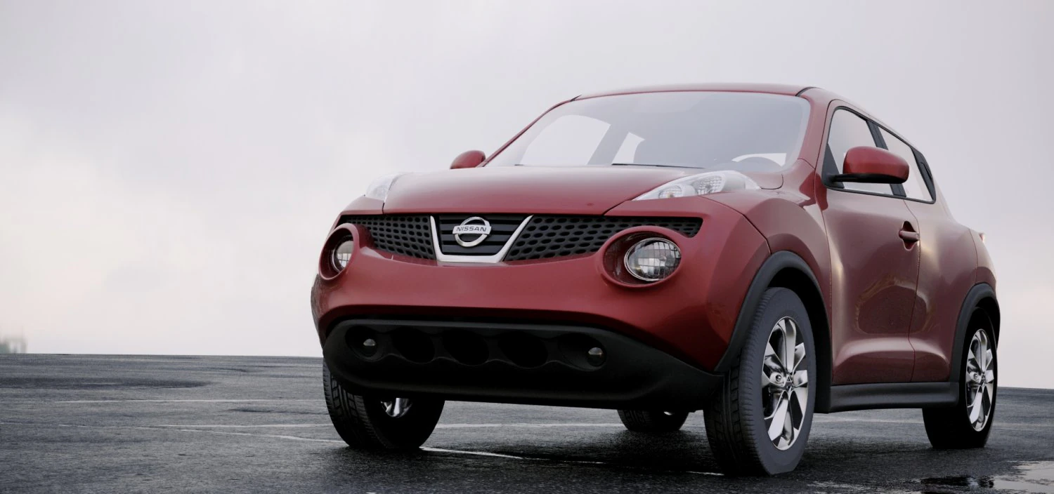 nissan juke 2011 3D Model .c4d .max .obj .3ds .fbx .stl .blend 