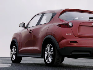 nissan juke 2011 3D Model