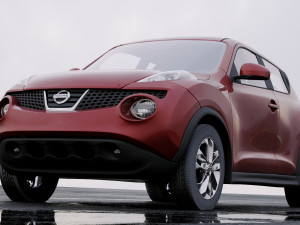 nissan juke 2011 Model 3D